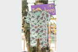 Badeanzugstoff, Bade Jersey, Swimwear, UPF50, Dinosaurier, hellgrün, 0,5 m