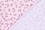 Badeanzugstoff, Bade Jersey, Swimwear, UPF50, Leoprint, lila, 0,5 m