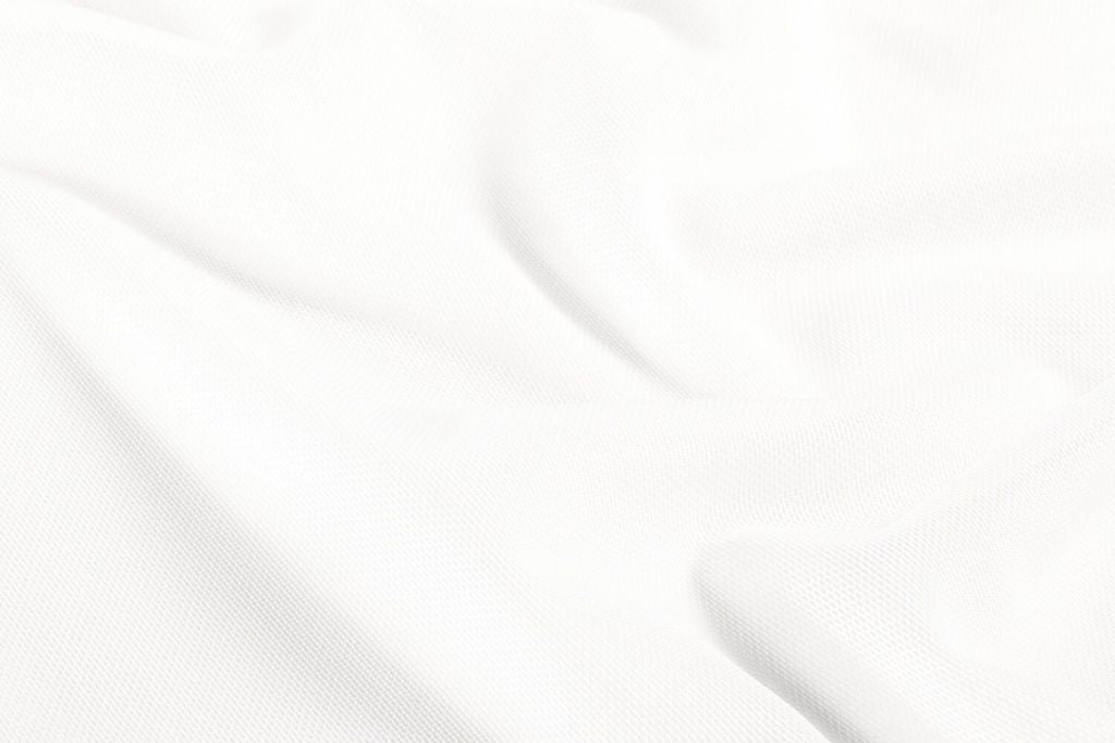 Badeshorts Innenfutter, Mesh, Badehosenstoff, weiß, 0,5 m