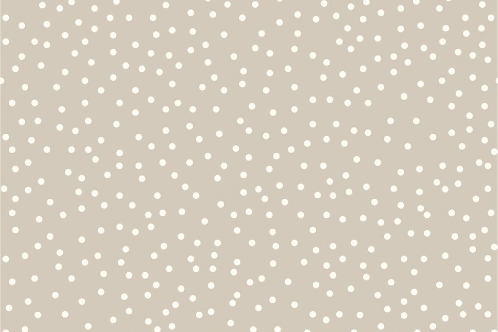 Baumwolle, Popeline mit Punkten, beige, 0,5 m