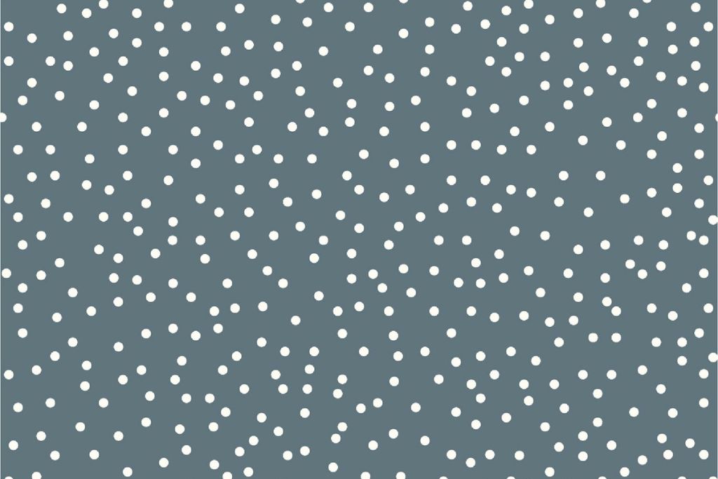 Baumwolle, Popeline mit Punkten, stahlblau, 0,5 m