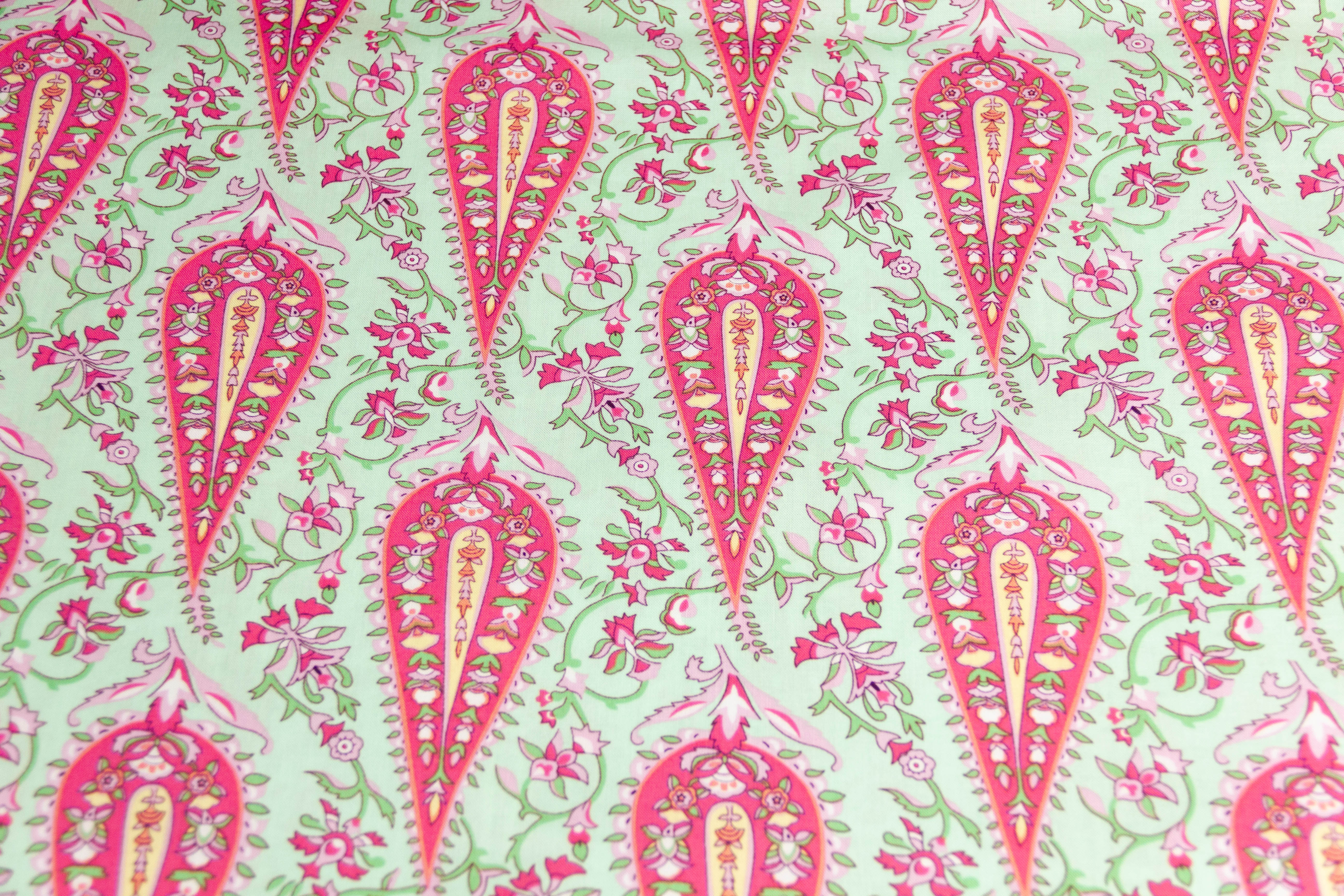 Baumwollwebware, Quilting Stoff "Love - Cypress Paisley" von Amy Butler, 0,5 m