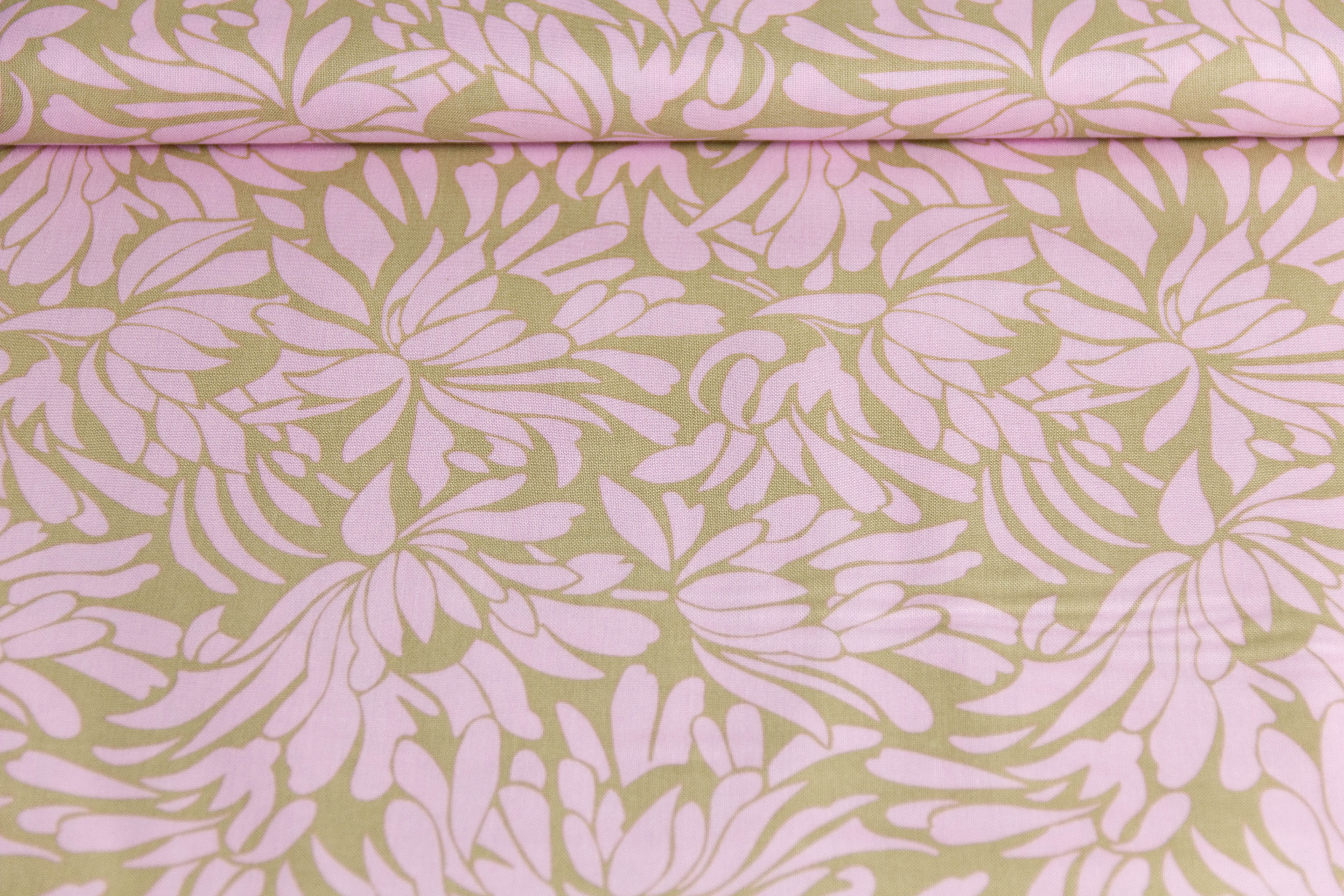 Baumwollwebware, Quilting Stoff "Daisy Chain - Daisy Bouquet" von Amy Butler, 0,5 m