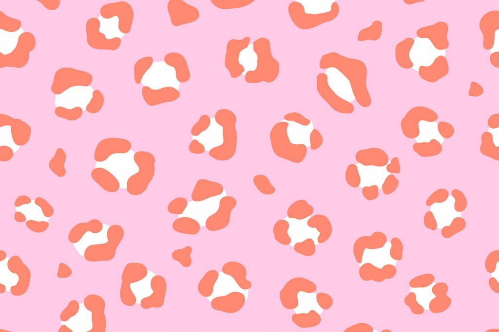 Baumwolle, Popeline Leoprint, Animal Print, rosa, 0,5 m