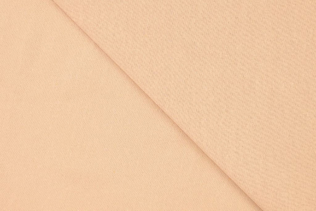 Baumwollwebware, uni, beige, 0,5 m
