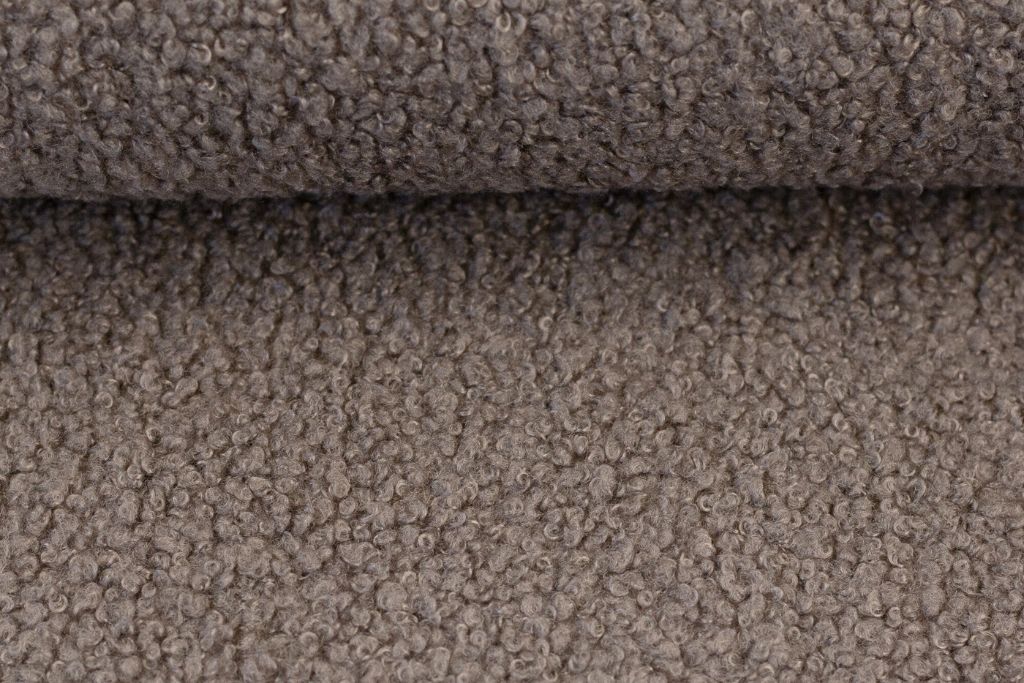 Boucle, Teddy, Dekostoff, Swafing, Kodiak, taupe, 0,5 m