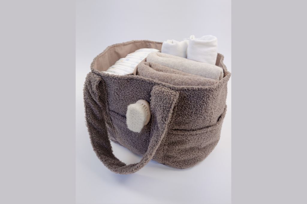 Boucle, Teddy, Dekostoff, Swafing, Kodiak, taupe, 0,5 m