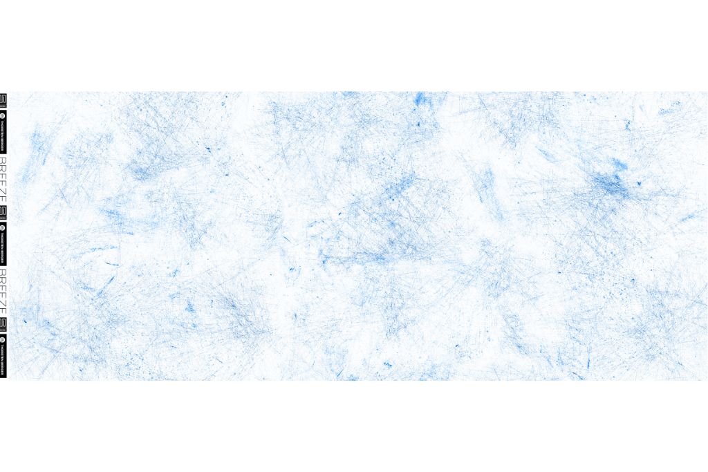 Jersey Allover "Breeze" by Thorsten Berger, Swafing, blau, 0,5 m