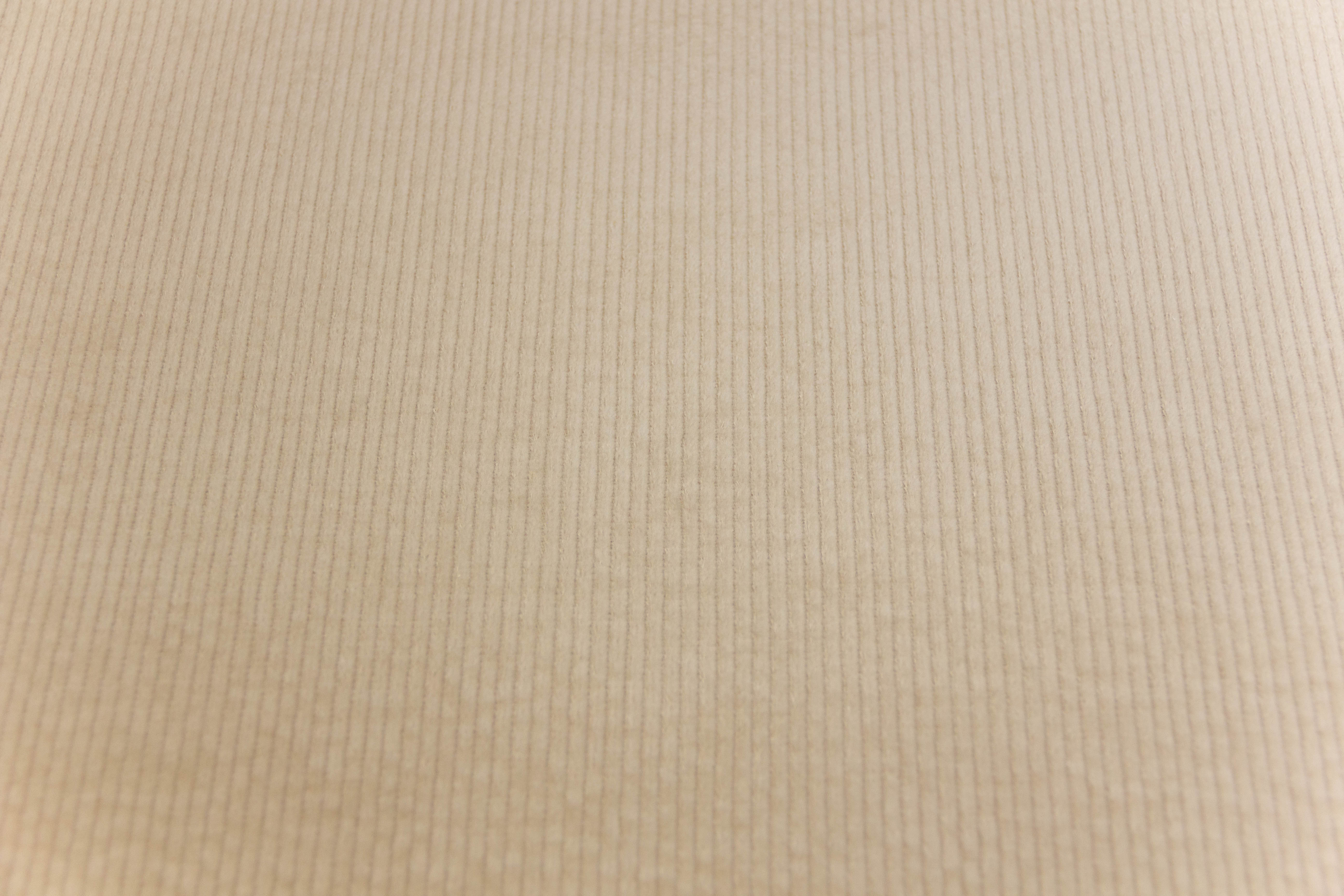 Breitcord elastisch, hellbeige, 0,5 m