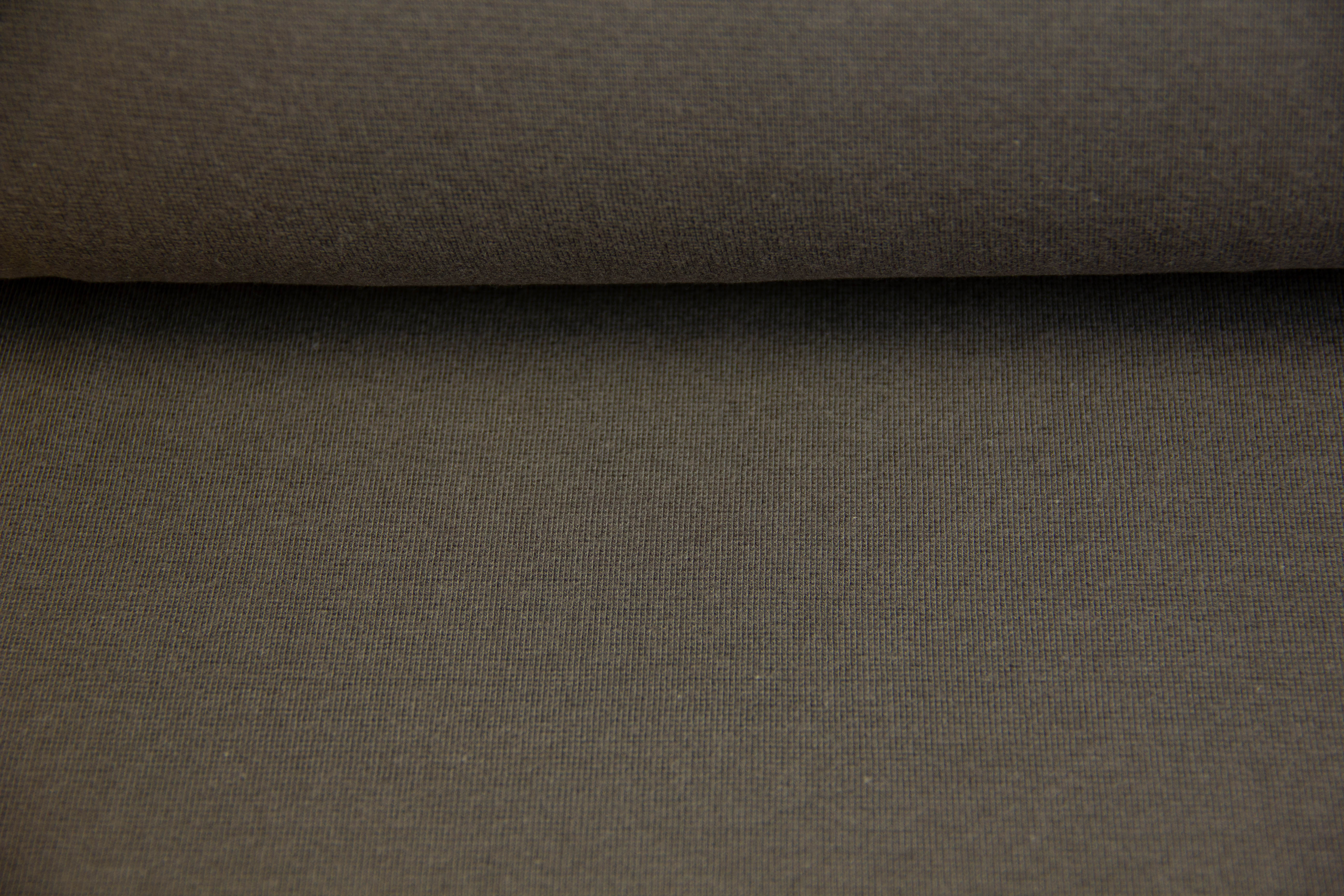 Bündchen, Strickschlauch, schmal, anthrazit, 0,5 m
