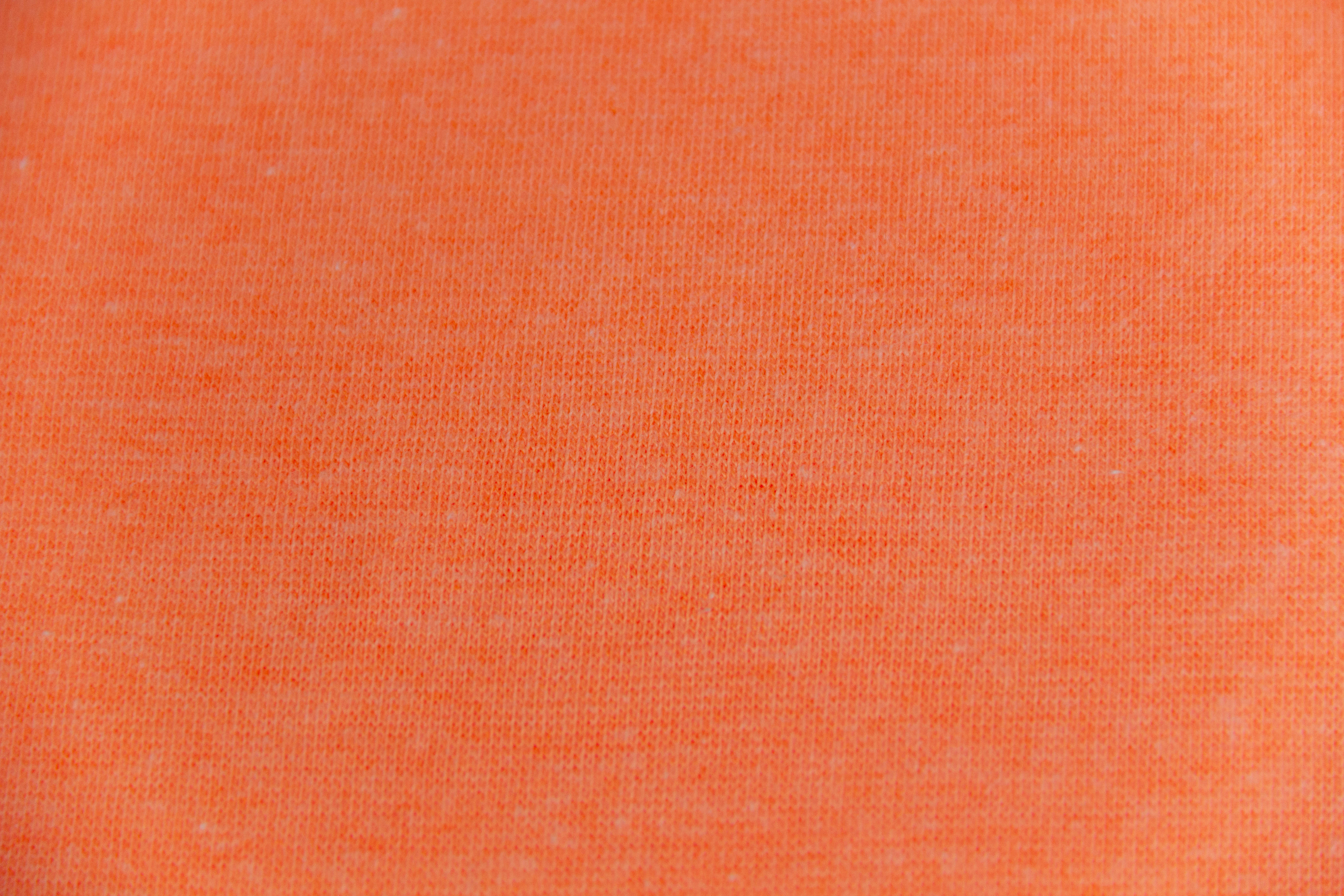 Bündchen, Strickschlauch, schmal, neon orange, 0,5 m