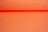 Bündchen, Strickschlauch, schmal, neon orange, 0,5 m