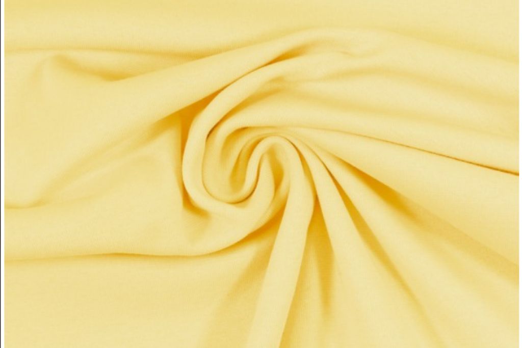 Jersey Basic "Vanessa" by Swafing, uni, hellgelb, 0,5 m