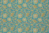 Canvas, Baumwolle, Retro Flowers by Emjo Design, Swafing, mint, 0,5 m