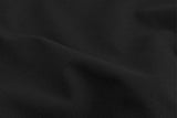 Canvas, Basic, uni, schwarz, 0,5 m