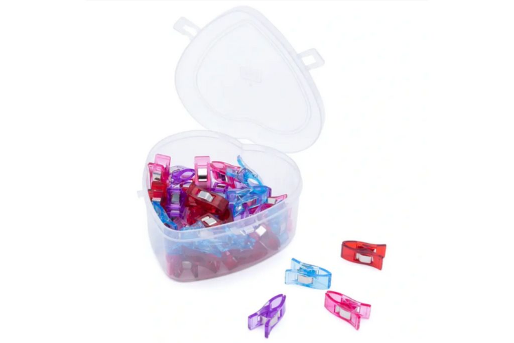 Stoffclips 2,6cm, Herzbox, 40 Stück, Prym Love, Art. 610185