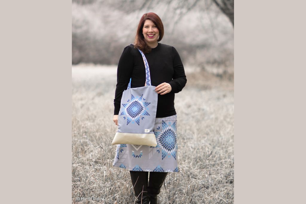 DIY-Panel "Cozy Pillow" by lycklig design, Canvas, blau