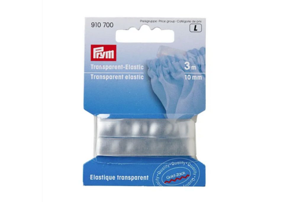 Prym Transparent-Elastic Band, 10mm