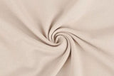 French Terry, Basic, uni, hellbeige, 0,5 m