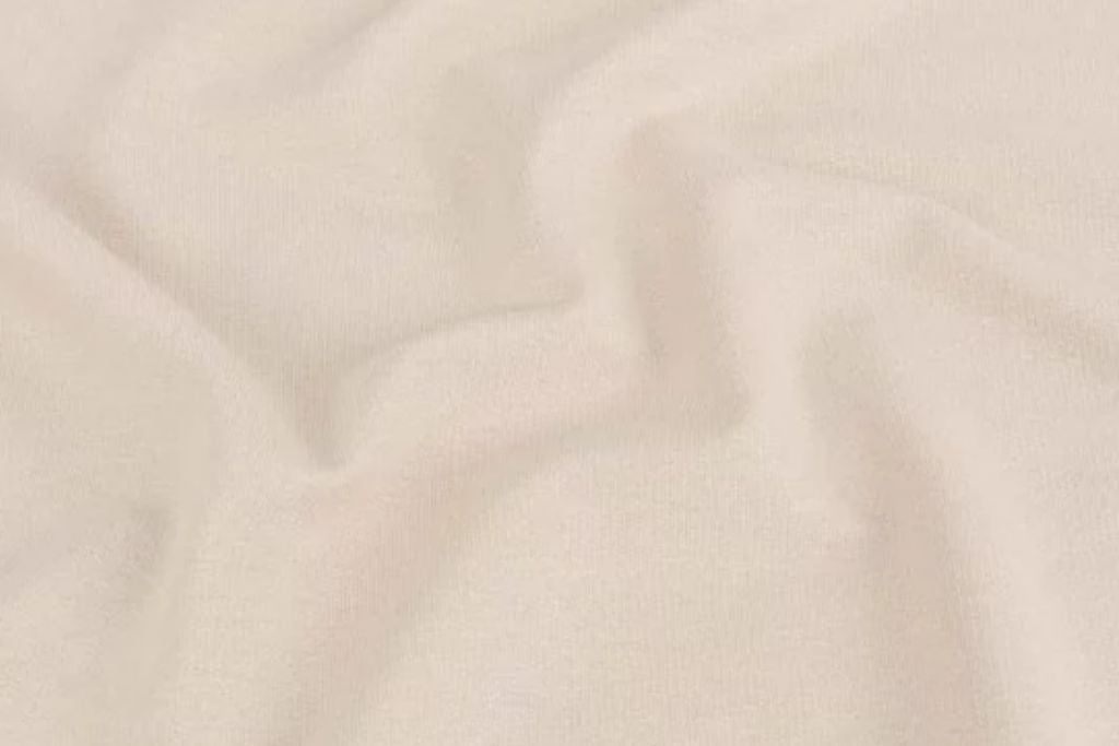 French Terry, Basic, uni, hellbeige, 0,5 m