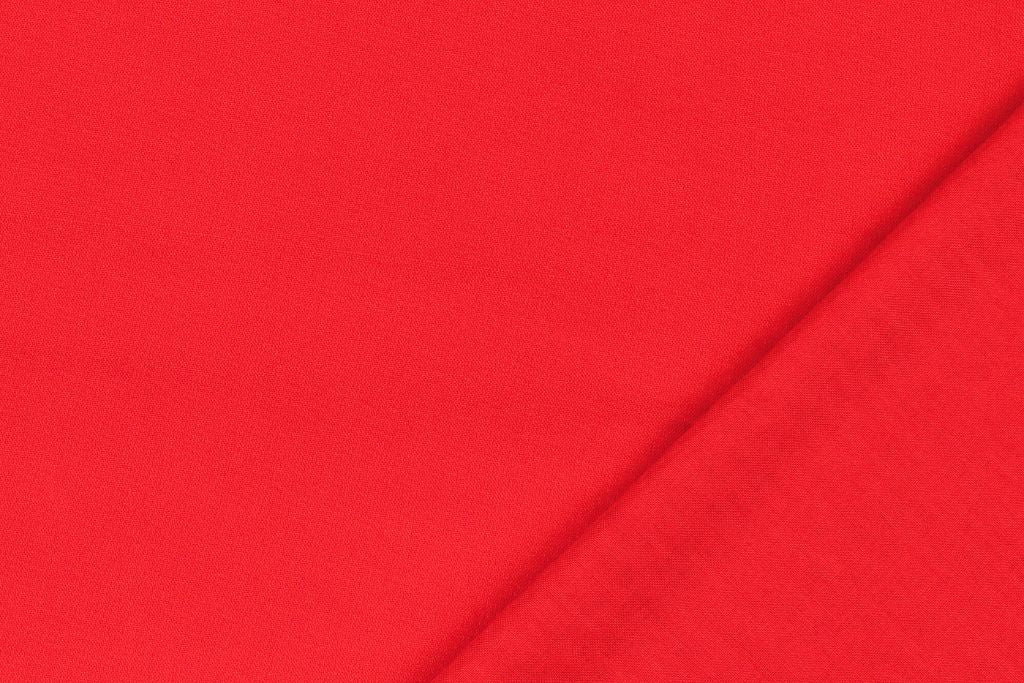 Baumwollwebware, Fahnentuch, uni, rot, 0,5 m