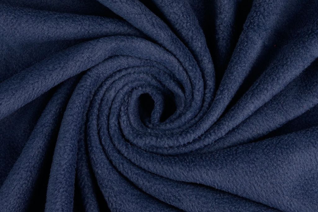 Polarfleece, Antipilling, marine, dunkelblau, 0,5 m