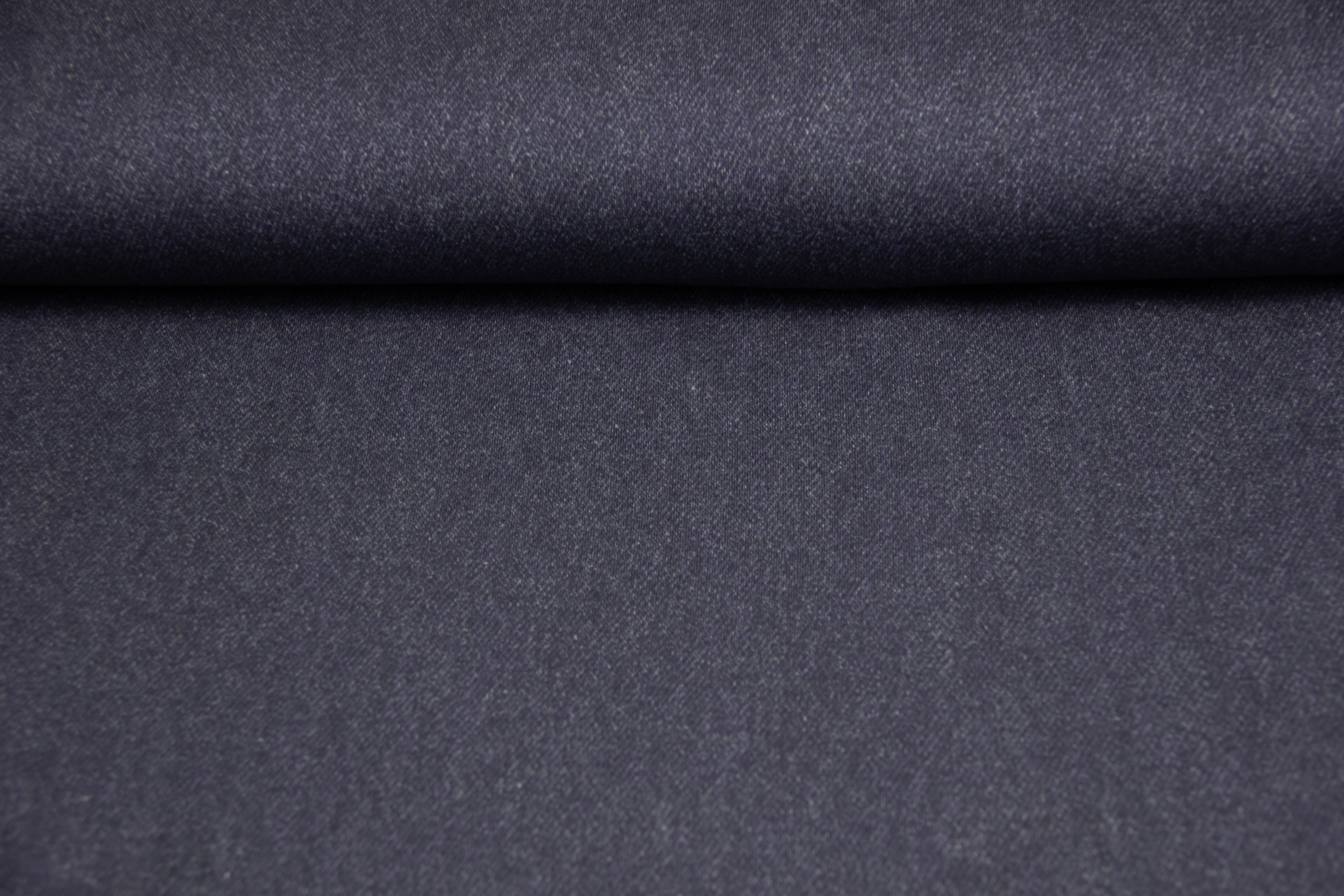 Restmenge 27 cm French Terry, Looks like Jeans, marine