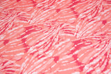 French Terry Batik, koralle, pink, 0,5 m