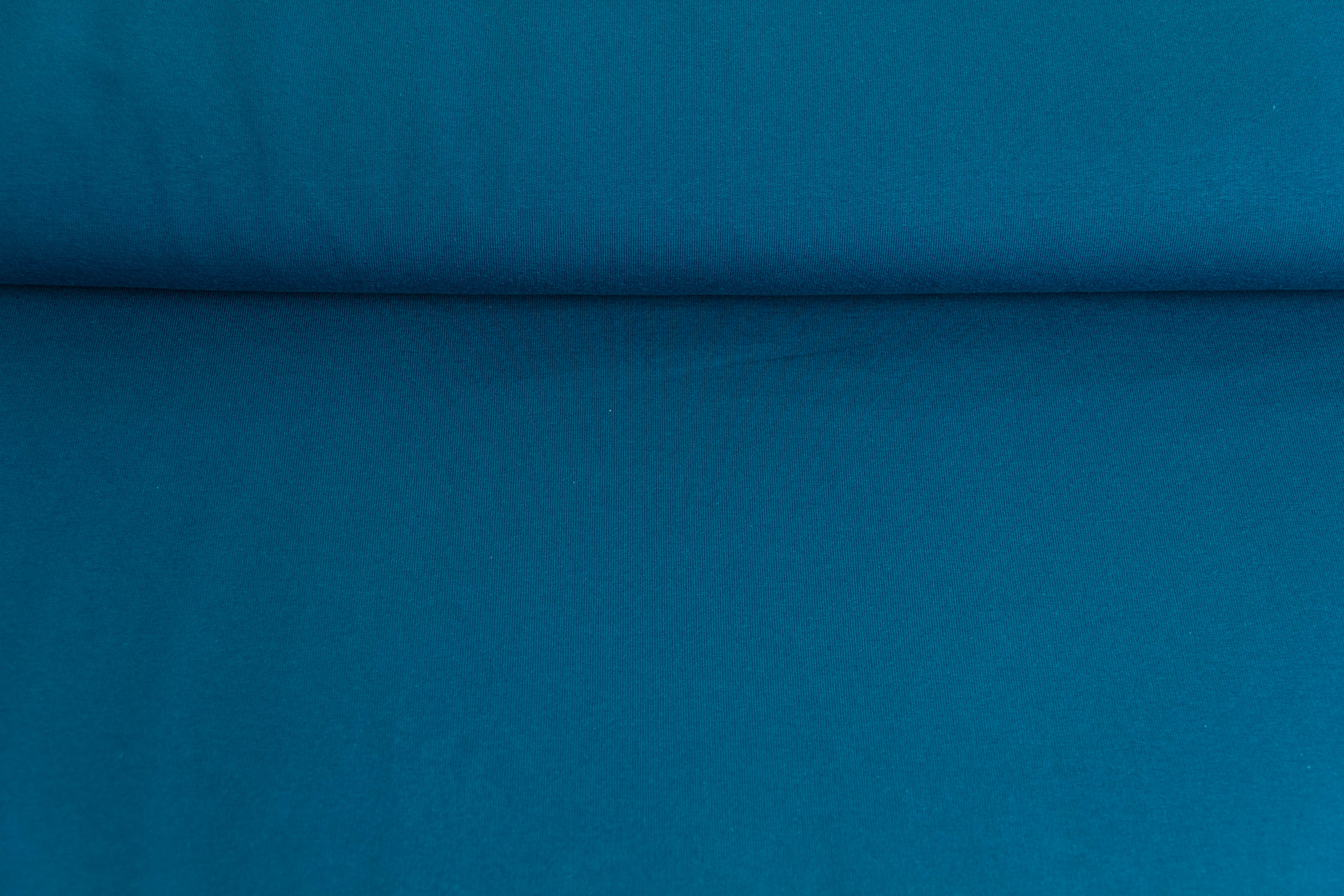 Bündchen "Heike" by Swafing, Strickschlauch, blau, 0,5 m