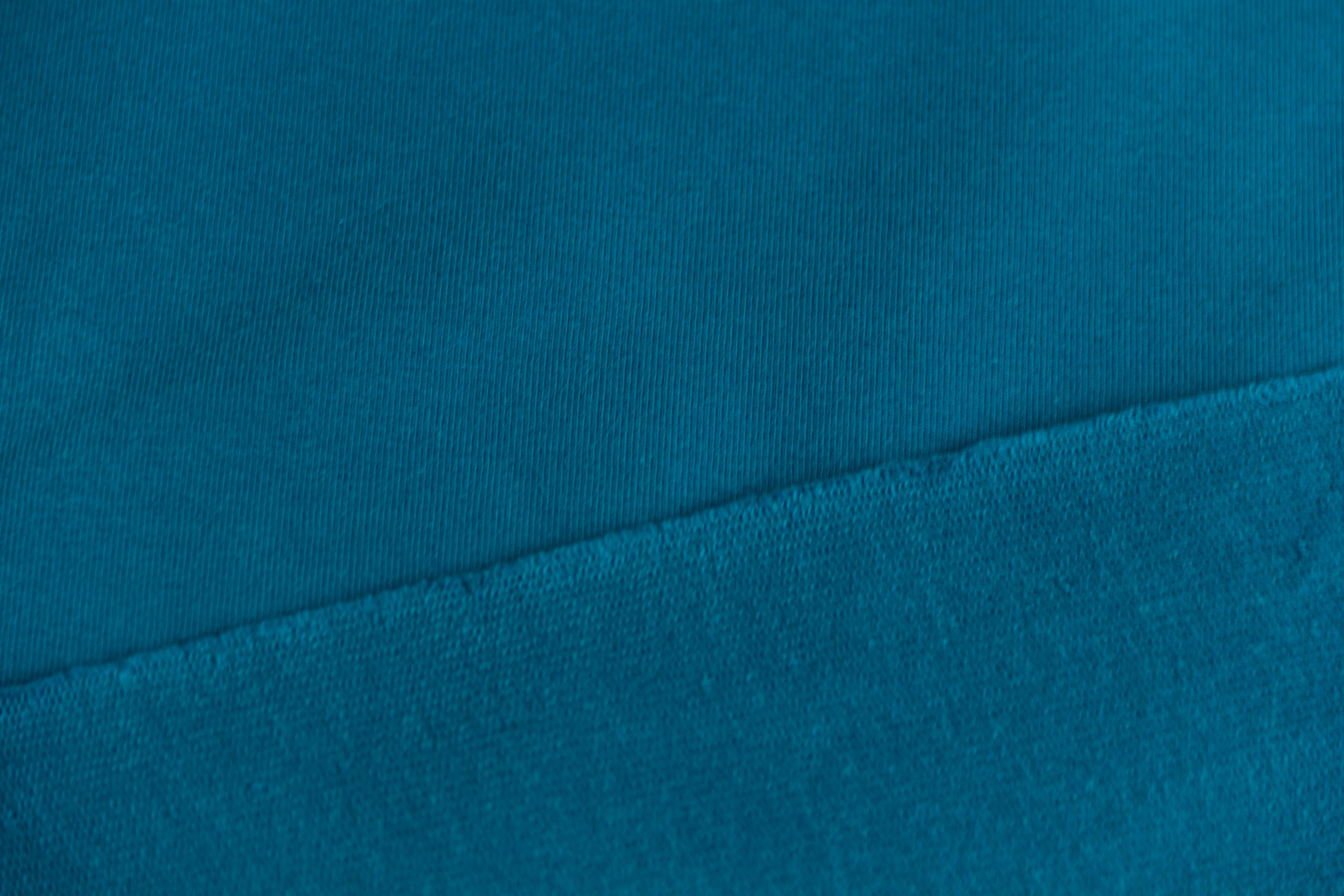 Bündchen "Heike" by Swafing, Strickschlauch, blau, 0,5 m