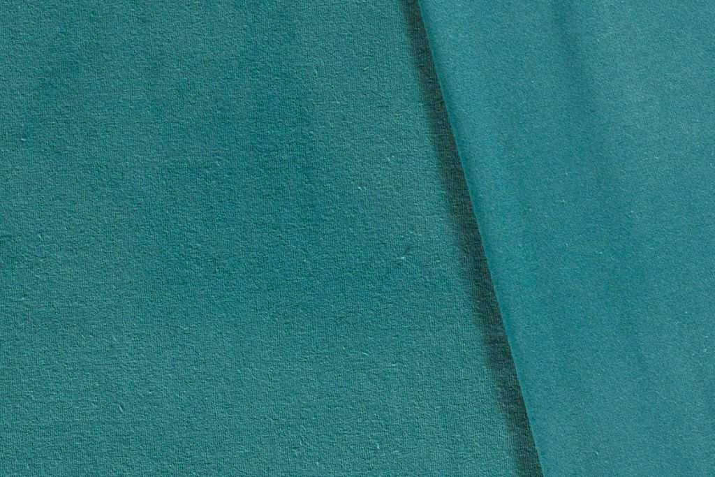 Frottee Jersey, Stretch Frottee, petrol, 0,5 m