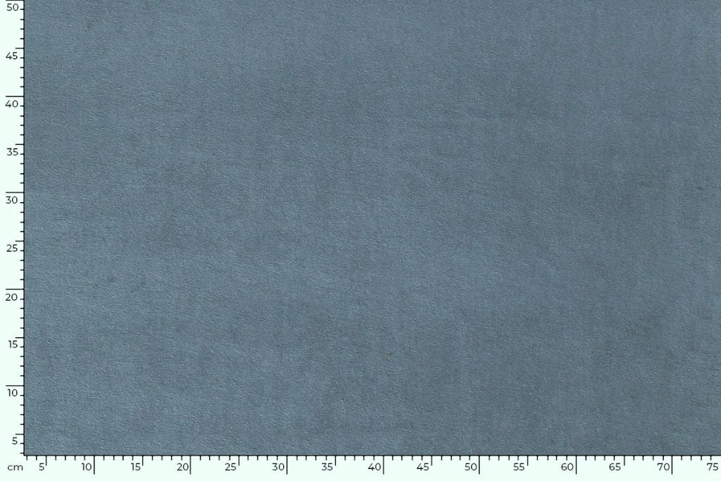 Frottee Jersey, Stretch Frottee, rauchblau, 0,5 m