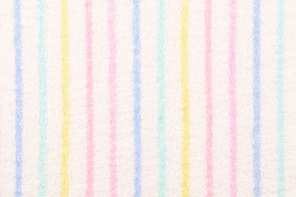 Frottee, Baumwolle, mit Streifen, bunt, 0,5 m