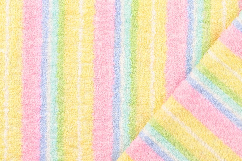 Frottee, Baumwolle, mit Streifen, multicolor, 0,5 m