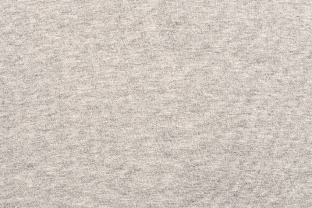 Heavy Jogging Sweat, uni, grau meliert, 0,5 m