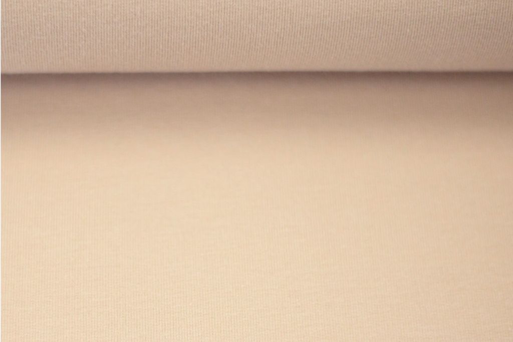 Bündchen "Heike *neu*" by Swafing, Strickschlauch, 672, beige, 0,5 m