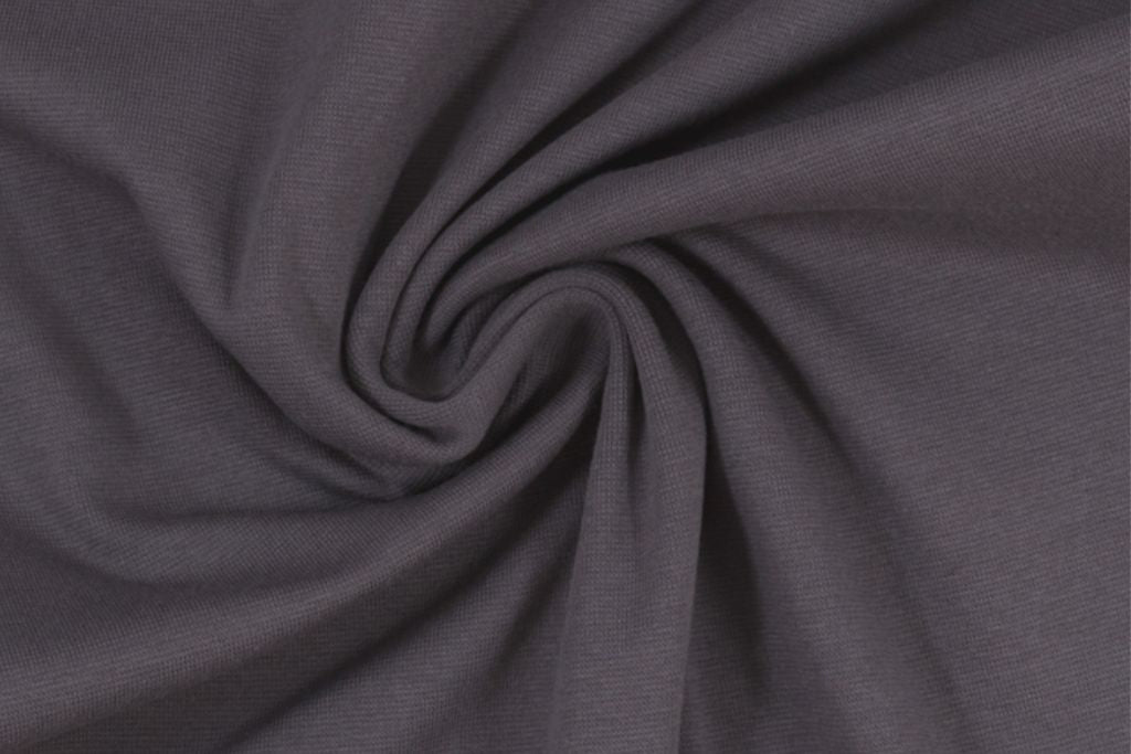 Jersey Basic "Vanessa" by Swafing, uni, dunkelgrau, anthrazit, 0,5 m