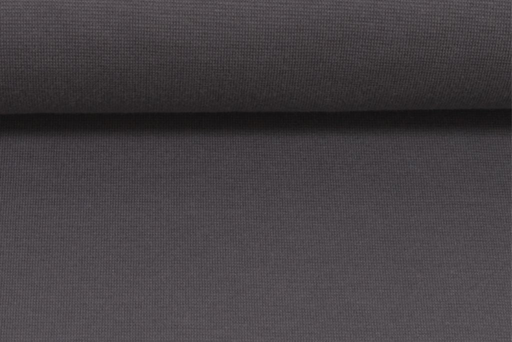 Jersey Basic "Vanessa" by Swafing, uni, dunkelgrau, anthrazit, 0,5 m