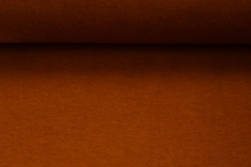 Bündchen "Heike" by Swafing, Strickschlauch, kupfer, 0,5 m