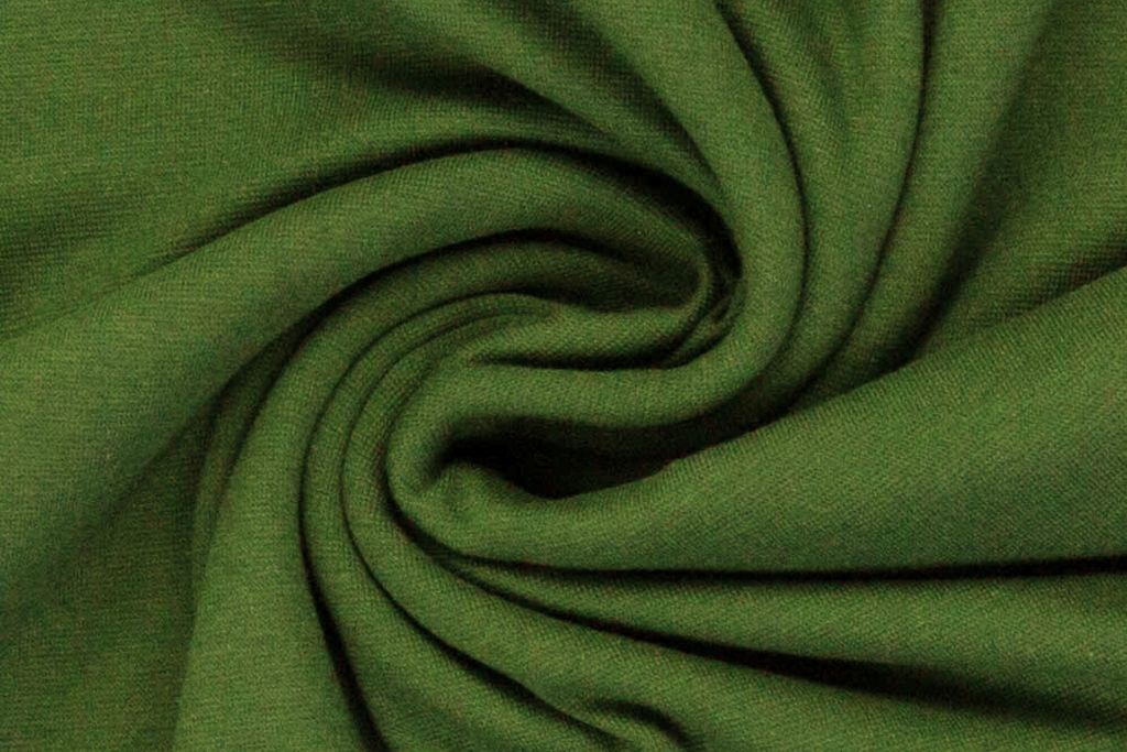 Bündchen "Heike *neu*" by Swafing, Strickschlauch, 764, olivgrün, 0,5 m