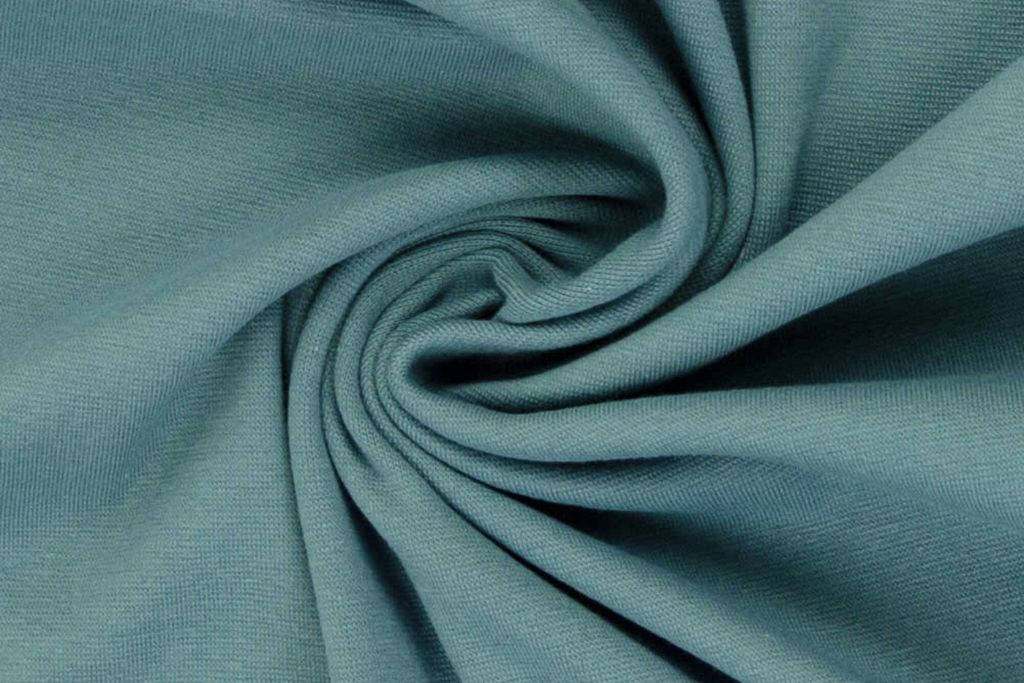 Bündchen "Heike *neu*" by Swafing, Strickschlauch, 259, rauchblau, 0,5 m