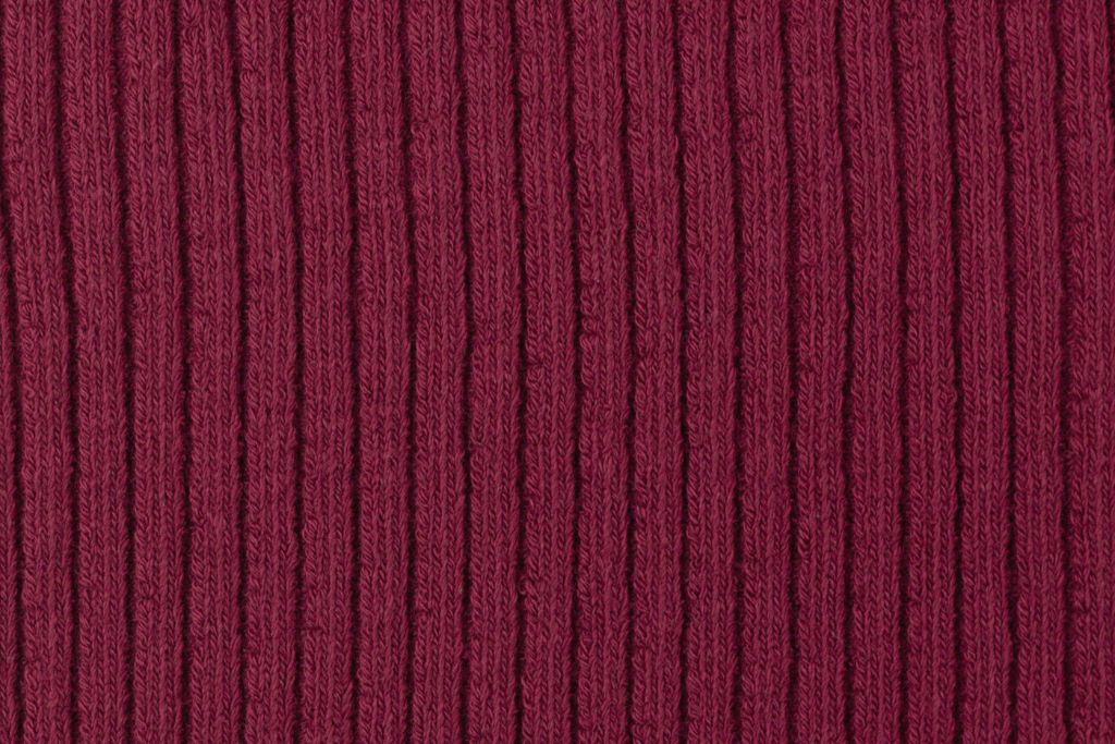 Grobstrickbündchen "Heiko", Strickschlauch, burgundy, 0,5 m