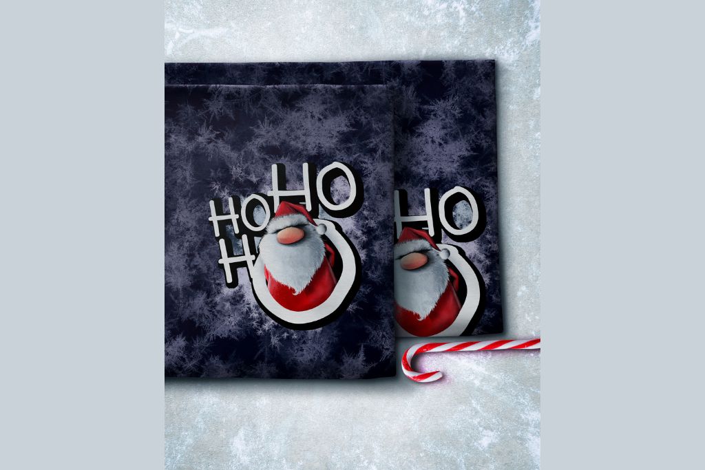 French Terry Panel "HoHoHo", von Thorsten Berger, Swafing