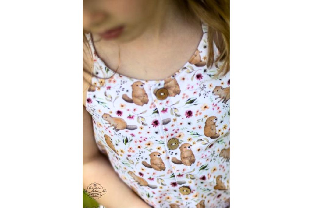 Jersey mit Biber, Art.-Nr. FVJ-4098, Fräulein von Julie, ecru