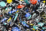 Jersey Graffiti, schwarz, 0,5 m