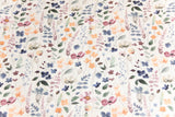 Jersey mit Sommerblumen, ecru, Artikel-Nr. FVJ-4069, Fräulein von Julie, 0,5 m