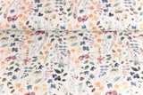 Jersey mit Sommerblumen, ecru, Artikel-Nr. FVJ-4069, Fräulein von Julie, 0,5 m