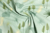 Jersey mit Elefanten, salbei, 0,5 m