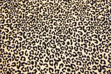 Jersey im Leo Design, Animal Print, beige, 0,5 m
