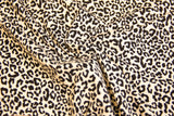 Jersey im Leo Design, Animal Print, beige, 0,5 m